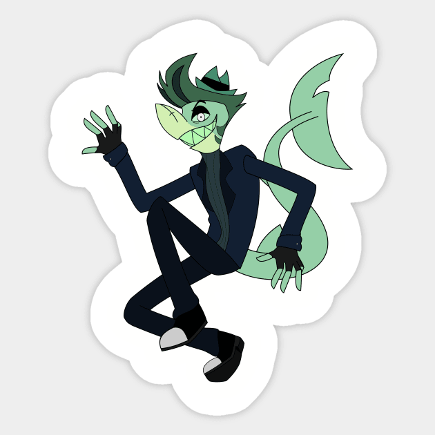 Chaz Thurman Sticker by BeanieBabe